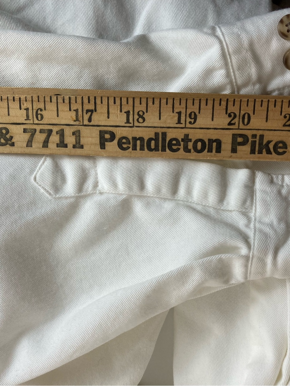 Vintage Pepsi Logo Button Down Shirt XL White Cotton Oxford Embroidered USA - Picture 16 of 16